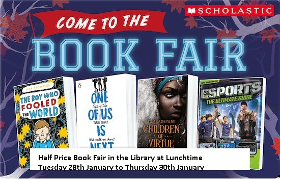 Half Price Book Fair – Bedford High School